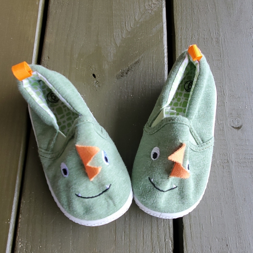 Dino slip on toddler shoes 6